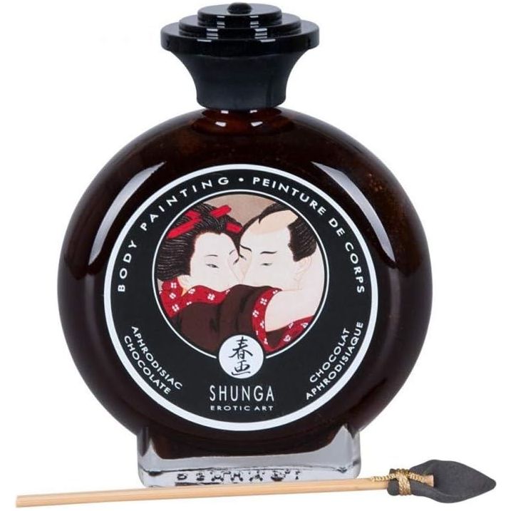 Jeu pour Couple - Shunga - Peinture Comestible Shunga Sensations plus
