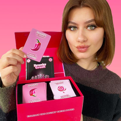 jeu pour couples - 500 Cartes Crushy & Spicy | Drunky Crush Drunky Crush Sensations plus