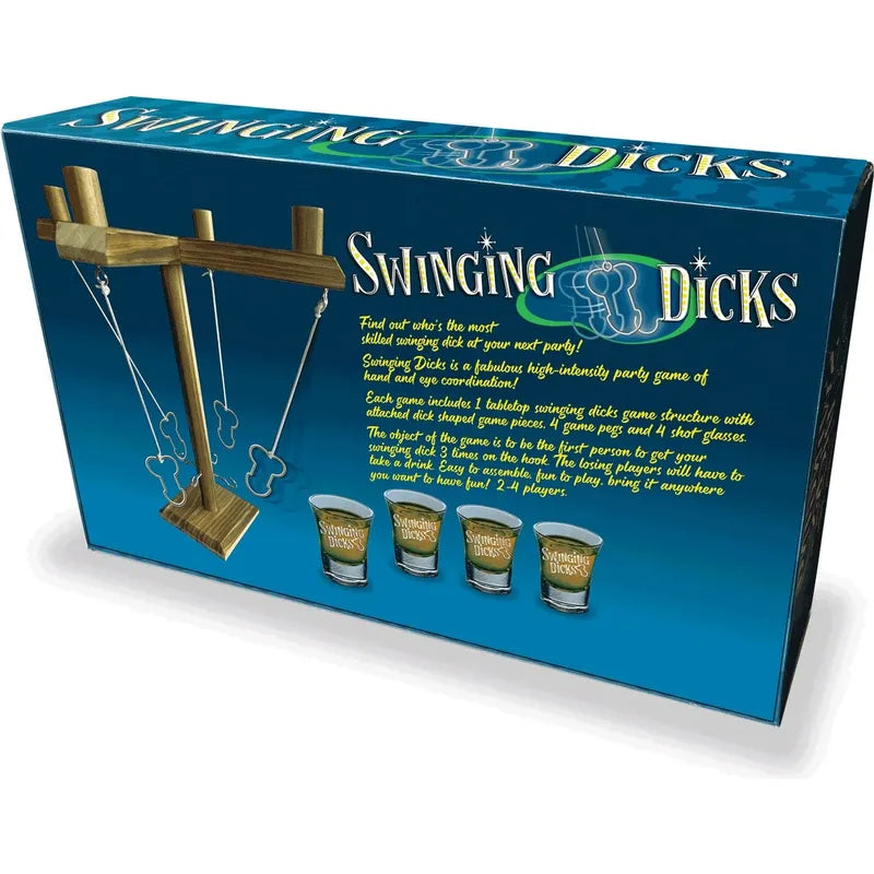 Jeu pour Party - Little Genie - Swinging Dicks Jeu à boire et verres à liqueur Little Genie Sensations plus