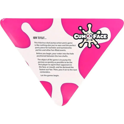 Jeu - Shots Toys - Cum Face Duel Pump Action Penis Game Shots Sensations plus