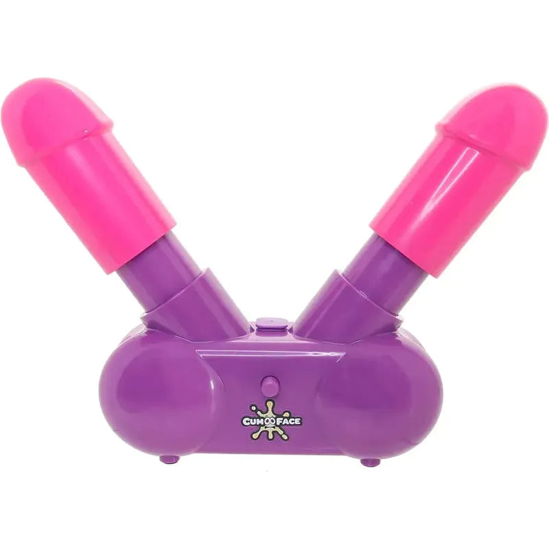 Jeu - Shots Toys - Cum Face Duel Pump Action Penis Game Shots Sensations plus