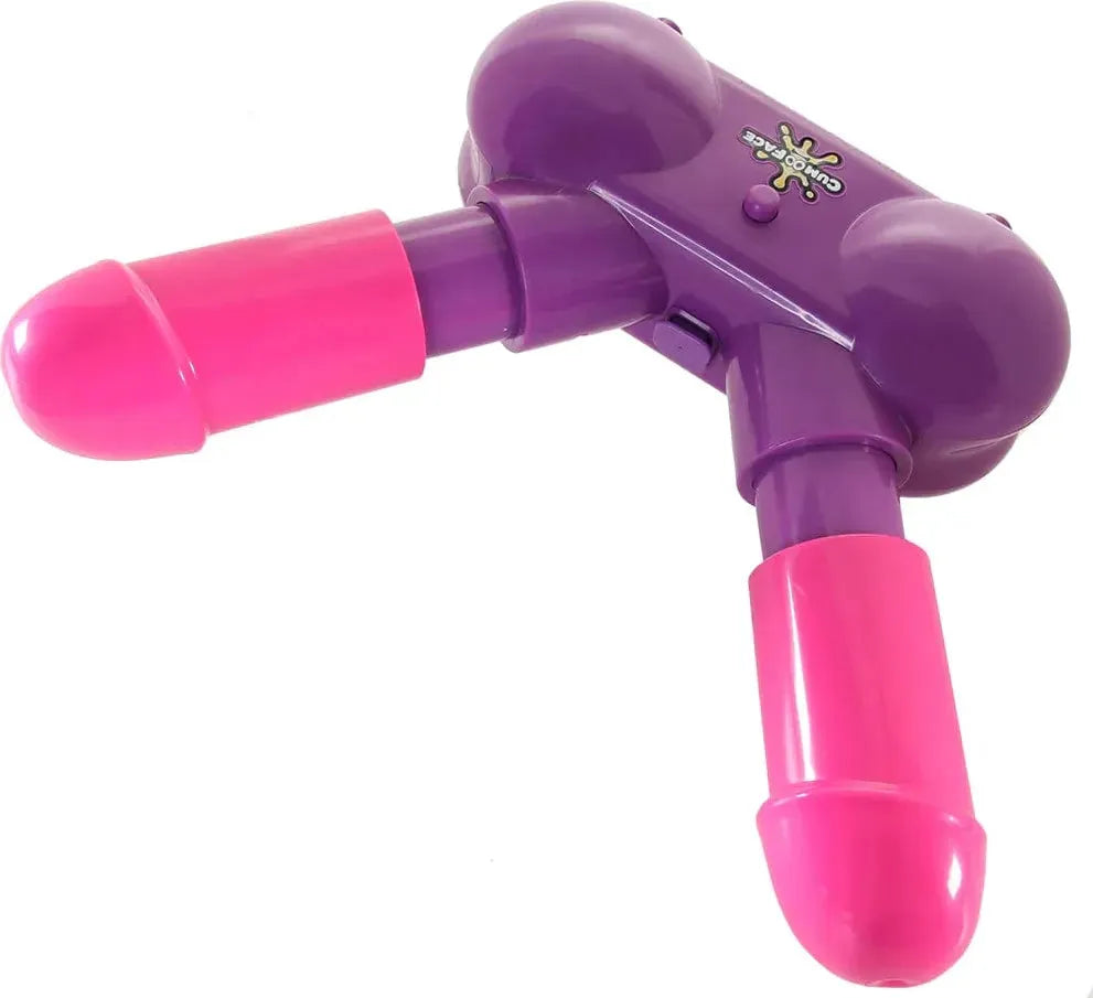 Jeu - Shots Toys - Cum Face Duel Pump Action Penis Game Shots Sensations plus