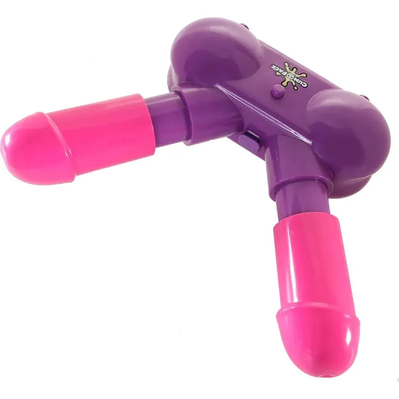 Jeu - Shots Toys - Cum Face Duel Pump Action Penis Game Shots Sensations plus