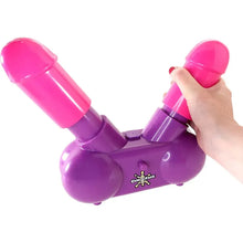 Jeu - Shots Toys - Cum Face Duel Pump Action Penis Game Shots Sensations plus