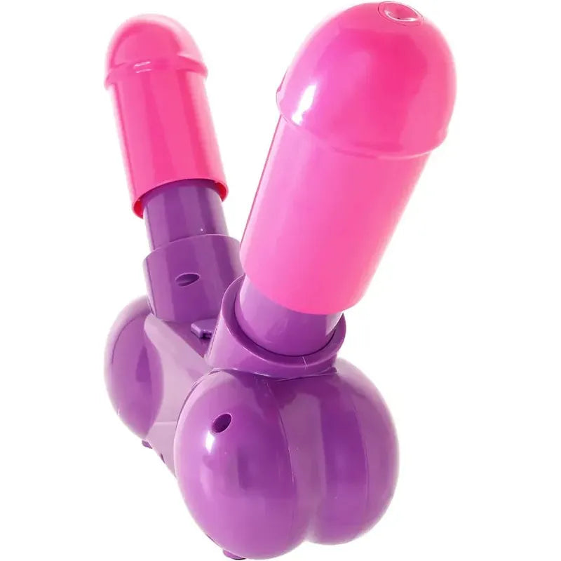 Jeu - Shots Toys - Cum Face Duel Pump Action Penis Game Shots Sensations plus