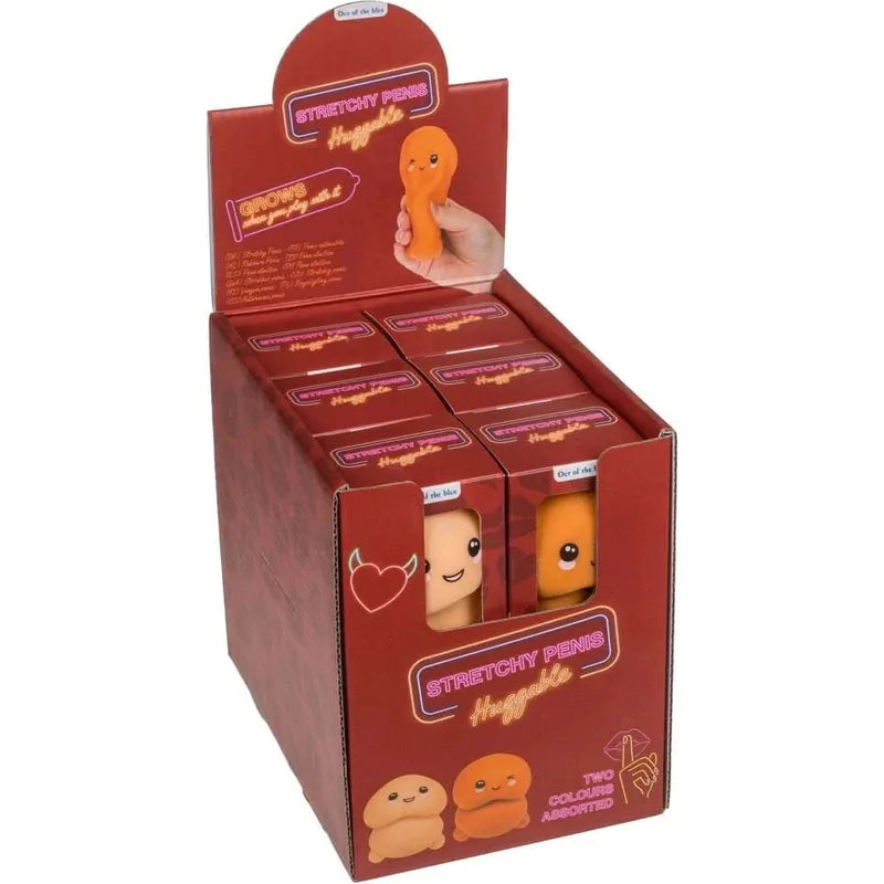 Jouet Penis Antistress Coquin - Stretch Willy | Mini Zizi Souple Sensations Plus Sensations plus