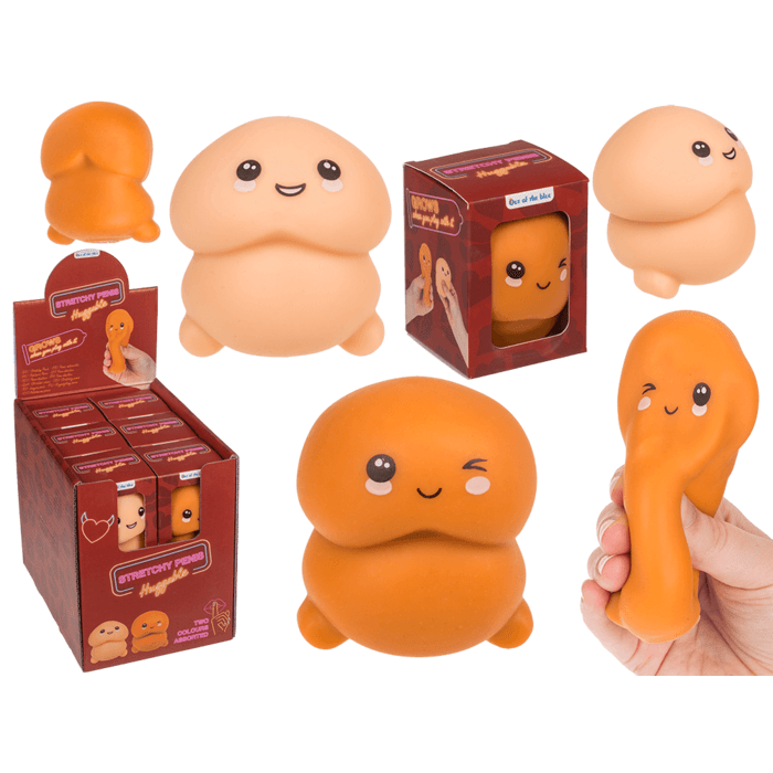 Jouet Penis Antistress Coquin - Stretch Willy | Mini Zizi Souple Sensations Plus Sensations plus