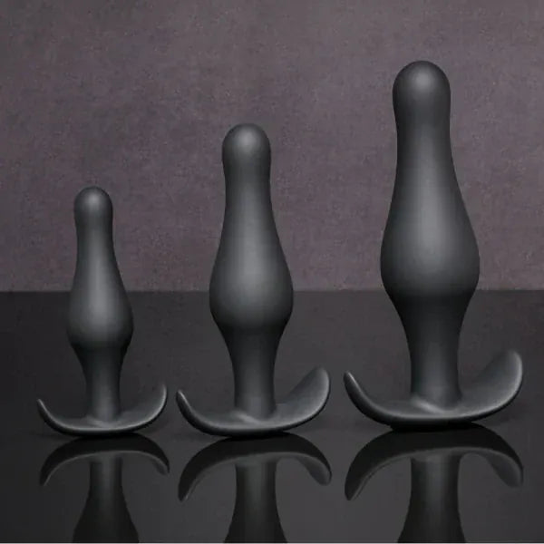 Kit d’Entraînement Anal - Sportsheets | Ensemble de 3 Plugs Progressifs en Silicone Doux Sportsheets Sensations plus