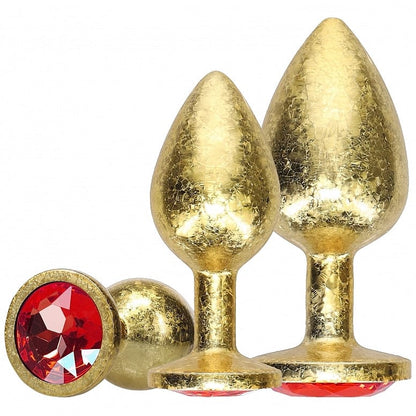 Kit de 3 Plugs Anaux en métal - Ouch! Milan Collection | Luxe, Progression & Sensations Ouch! Sensations plus