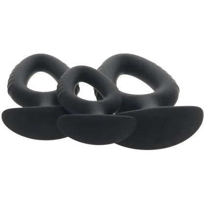 Kit de 3 Plugs Anaux - Master Series Pop Plugs | Silicone Premium Progressif & Sécuritaire Master Series Sensations plus