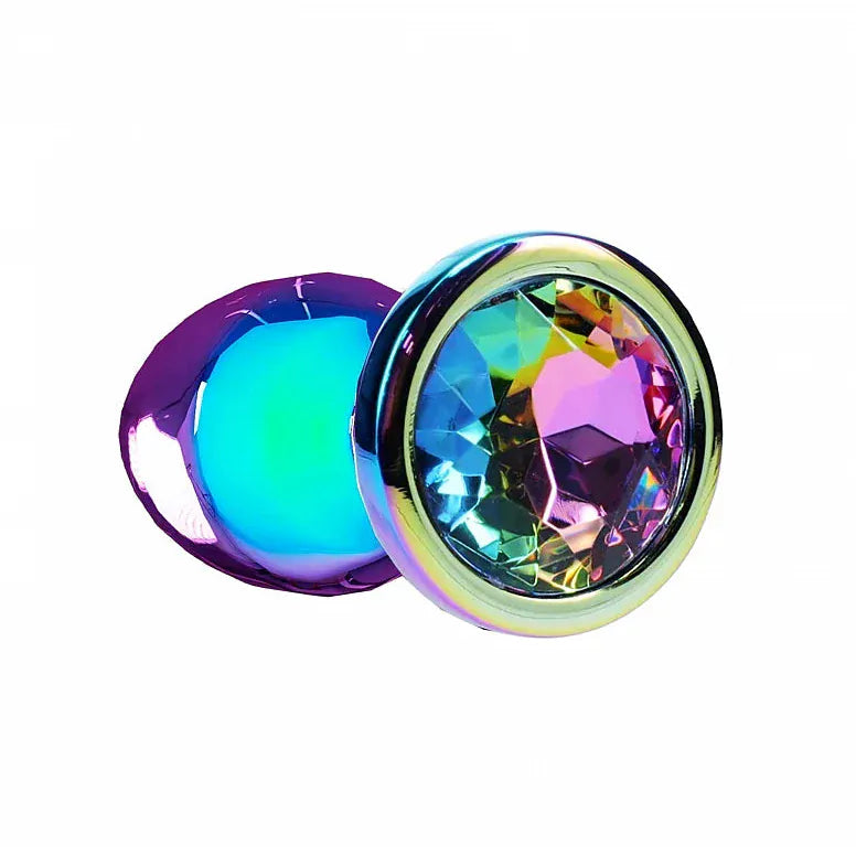 Kit de 3 Plugs Anaux Métal & Reflets Irisés - Ouch! Venice Collection | Luxe, Plaisir & Sécurité Ouch! Sensations plus