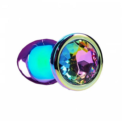 Kit de 3 Plugs Anaux Métal & Reflets Irisés - Ouch! Venice Collection | Luxe, Plaisir & Sécurité Ouch! Sensations plus