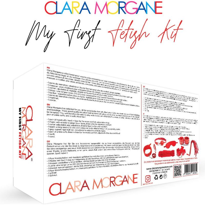 Kit de BDSM - Clara Morgane - My First Fetish Kit Clara Morgane Sensations plus