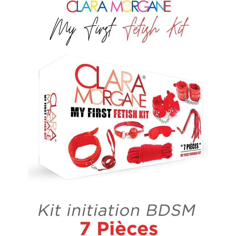 Kit de BDSM - Clara Morgane - My First Fetish Kit Clara Morgane Sensations plus
