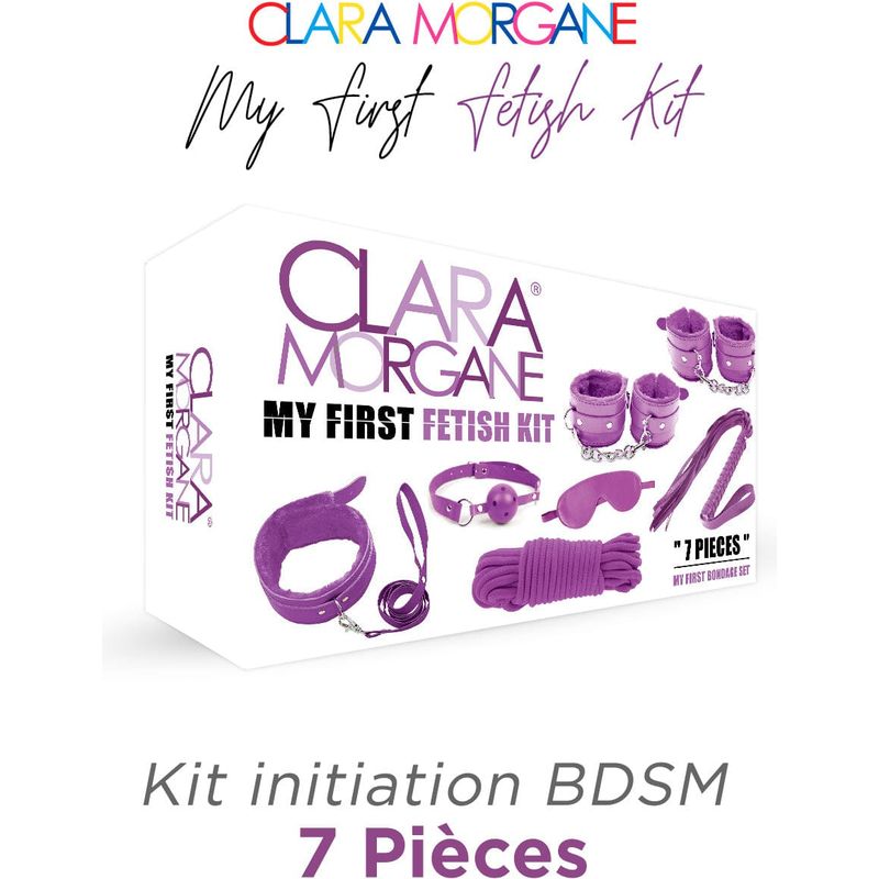 Kit de BDSM - Clara Morgane - My First Fetish Kit Clara Morgane Sensations plus