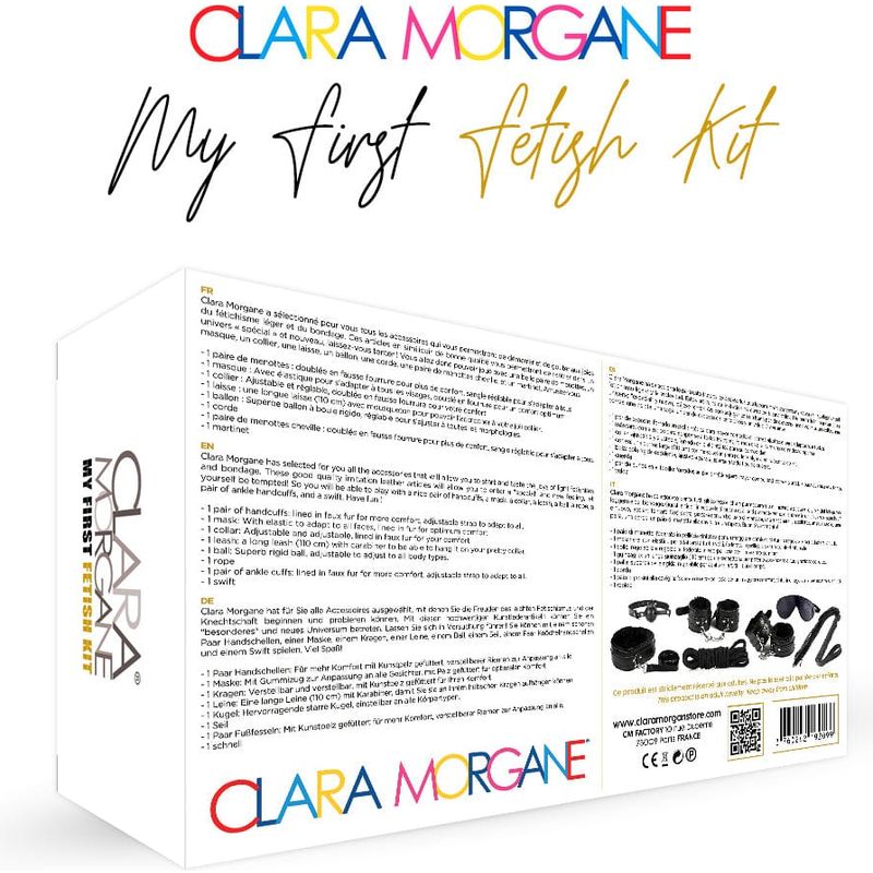 Kit de BDSM - Clara Morgane - My First Fetish Kit Clara Morgane Sensations plus