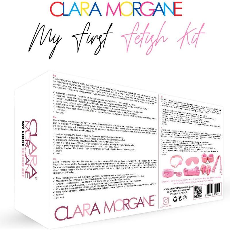 Kit de BDSM - Clara Morgane - My First Fetish Kit Clara Morgane Sensations plus