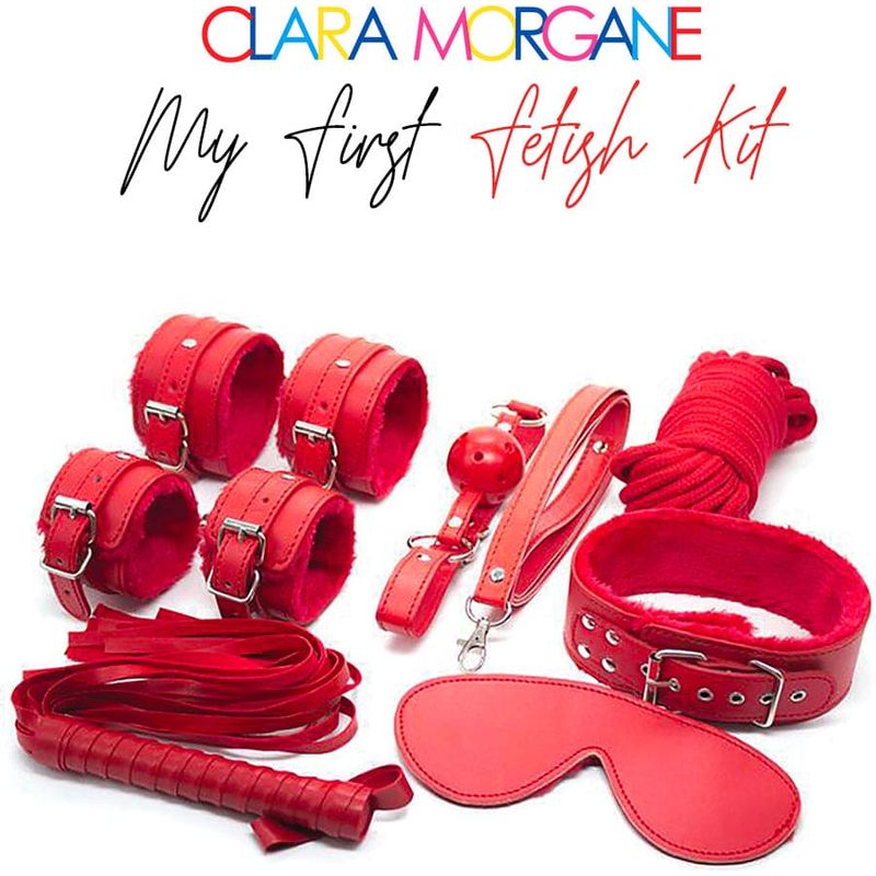 Kit de BDSM - Clara Morgane - My First Fetish Kit Clara Morgane Sensations plus