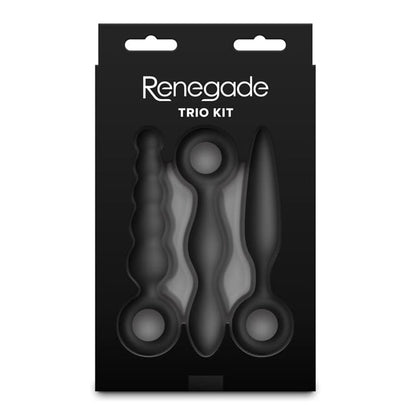 Kit de Plugs Anaux en Silicone - Renegade Trio Kit | Ensemble de 3 Plugs Progressifs NS Novelties Sensations plus