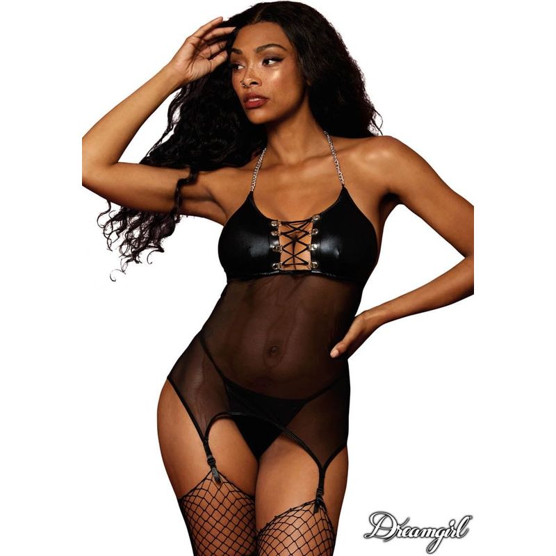 Lingerie Dreamgirl - Guêpière Fétiche 13297 Sensations Plus Sensations plus