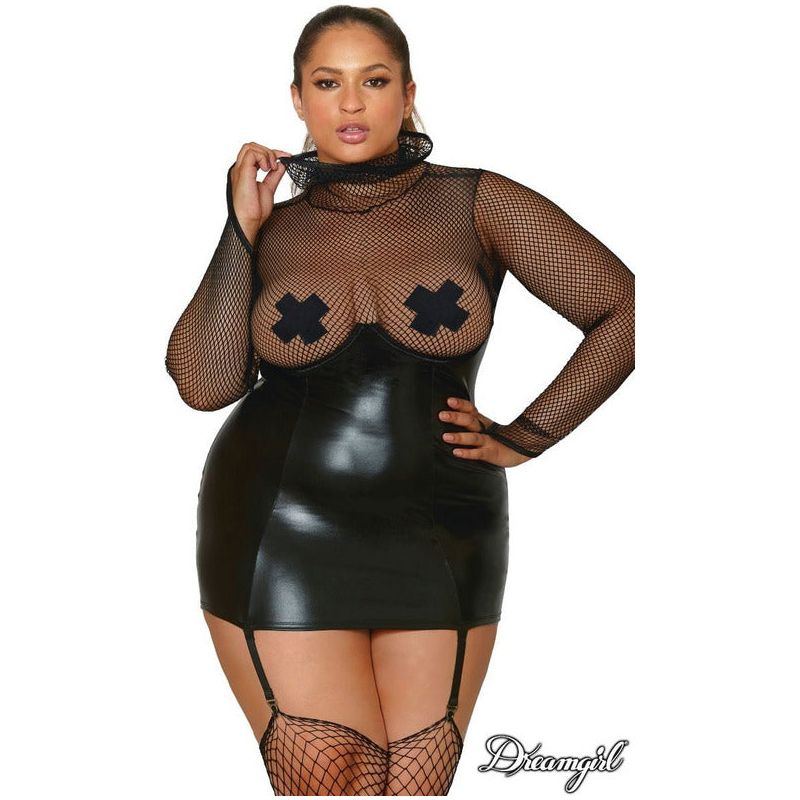 Lingerie Dreamgirl - Nuisette Fétiche 12882 Dreamgirl Sensations plus