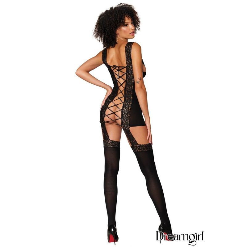 Lingerie Dreamgirl  - Robe Jarretelles 0144 Dreamgirl Sensations plus