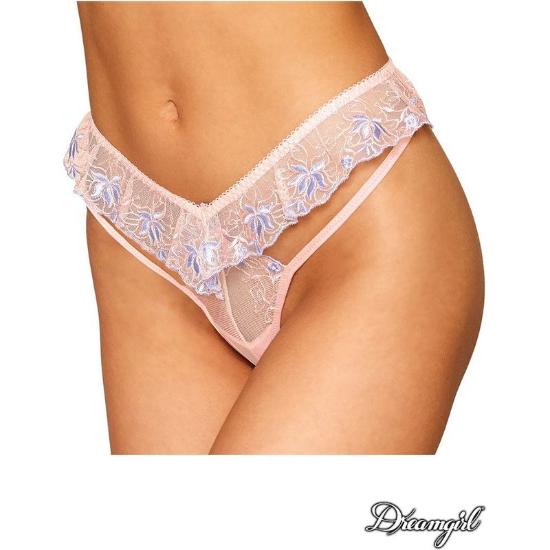 Lingerie Dreamgirl -  Sous-vêtement Fleuri 1495 Sensations Plus Sensations plus