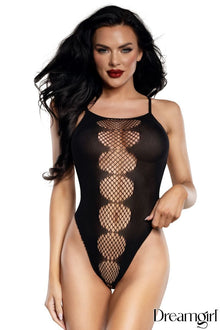 Lingerie Dreamgirl - Teddy en mesh 14016 | Confort et Sensualité Dreamgirl Sensations plus