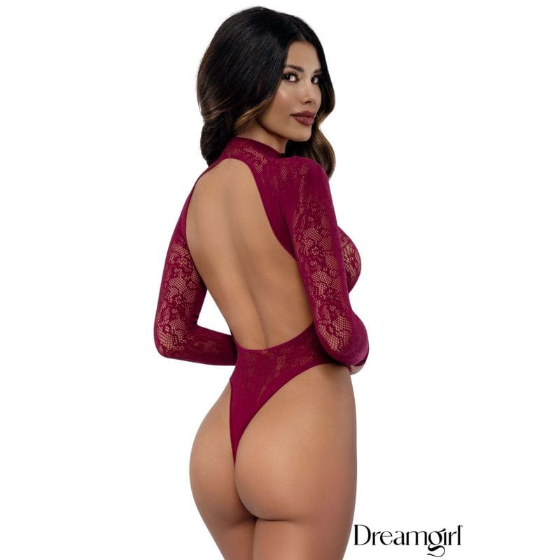 Lingerie Dreamgirl - Teddy manche longue 14107 Dreamgirl Sensations plus