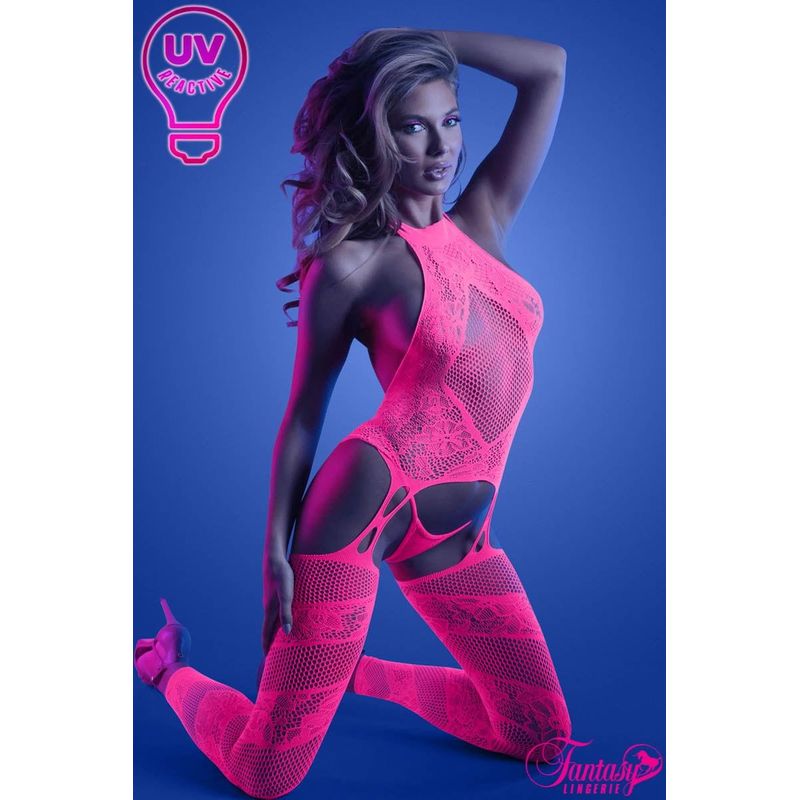 Lingerie Fantasy - Glow - Bodystocking en dentelle 2127 Sensations Plus Sensations plus
