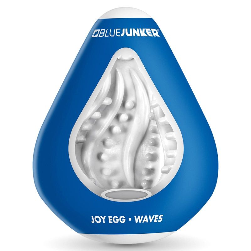 Lot de 4 Œufs Masturbateurs - Joy Egg | Textures Uniques & Orgasmes Multiples Blue Junker Sensations plus