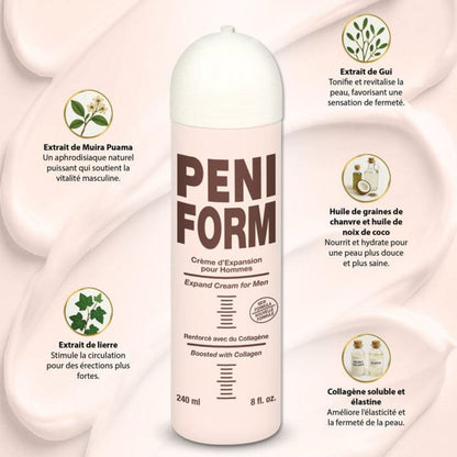 Lotion et Crème - Peniform | Crème d'expansion pour pénis Peniform Sensations plus