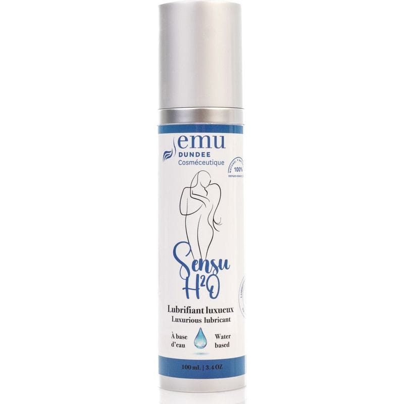 Lubrifiant à base d'eau - Emu Dundee - SensuH2O 100ml (3.4 oz) Emu Dundee Cosméceutique Sensations plus