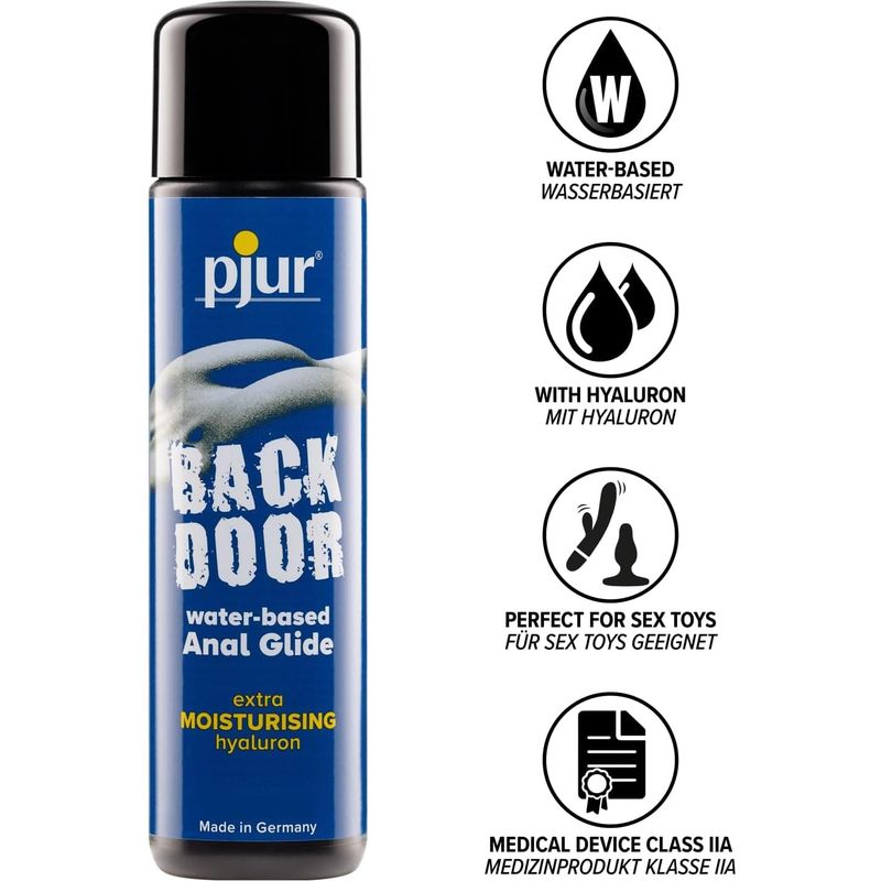Lubrifiant Anal à Base D'eau - Pjur - Back Door 100ml Pjur Sensations plus