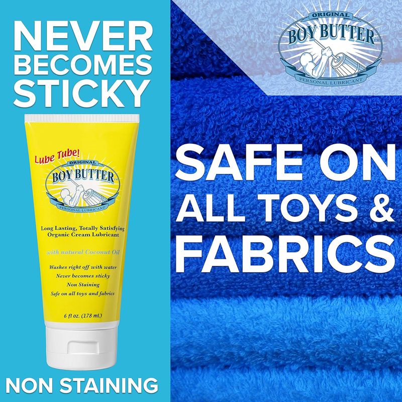 Lubrifiant Anal à base d'huile de noix de coco - Boy Butter - Boy Butter Original Boy Butter Sensations plus