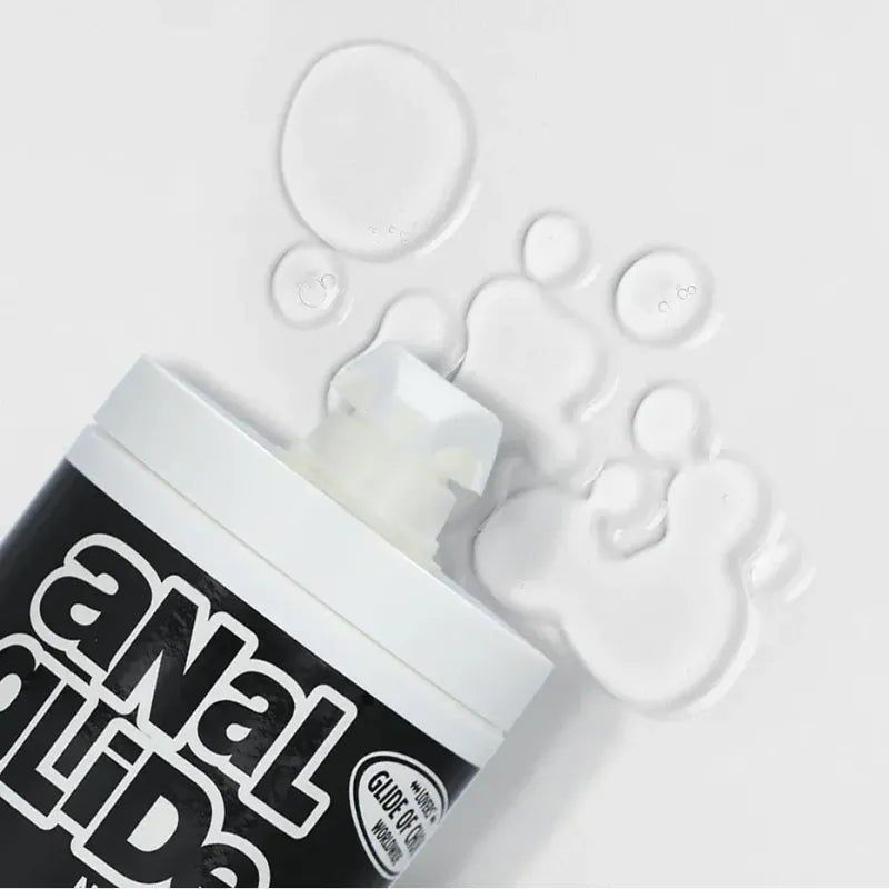 Lubrifiant Anal à Base de Pétrole - Anal Glide Naturel | Formule Épaisse & Longue Durée Doc Johnson Sensations plus