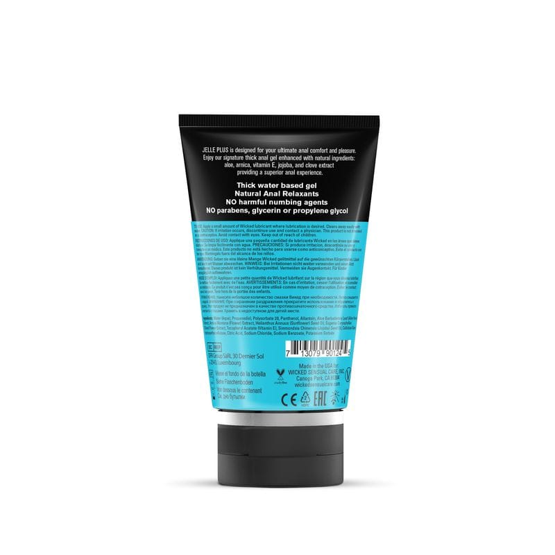 Lubrifiant anal avec relaxants - Jelle Plus | Wicked Sensual Care Wicked Sensual Care Sensations plus