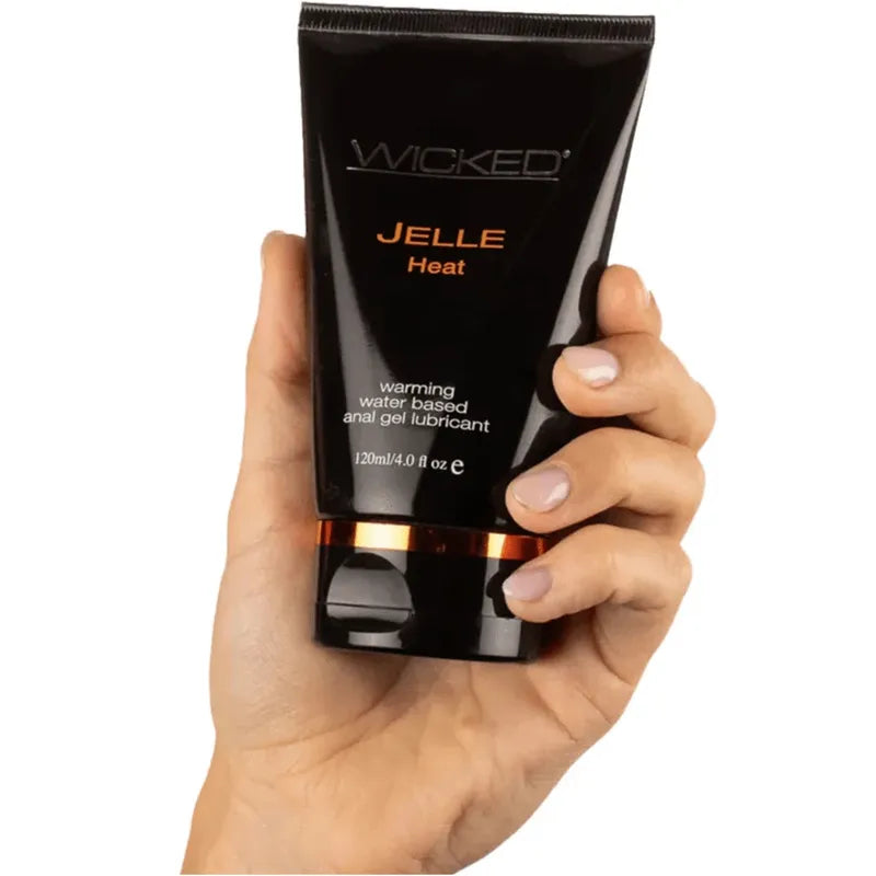 Lubrifiant anal en gel chauffant - Wicked Jelle Heat 4 oz Wicked Sensual Care Sensations plus