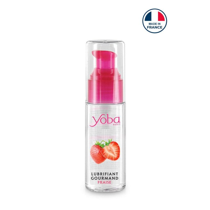 Lubrifiant Gourmand à Saveur - Yoba Paris 50 ml | 6 Petit Plaisir Kissable & Comestible Yoba Paris Sensations plus