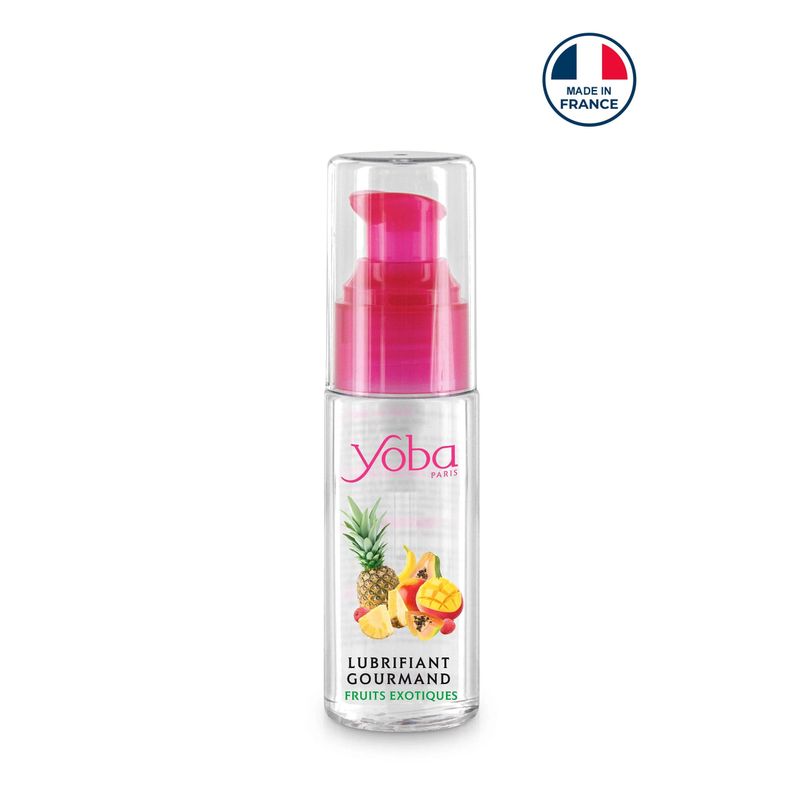 Lubrifiant Gourmand à Saveur - Yoba Paris 50 ml | 6 Petit Plaisir Kissable & Comestible Yoba Paris Sensations plus