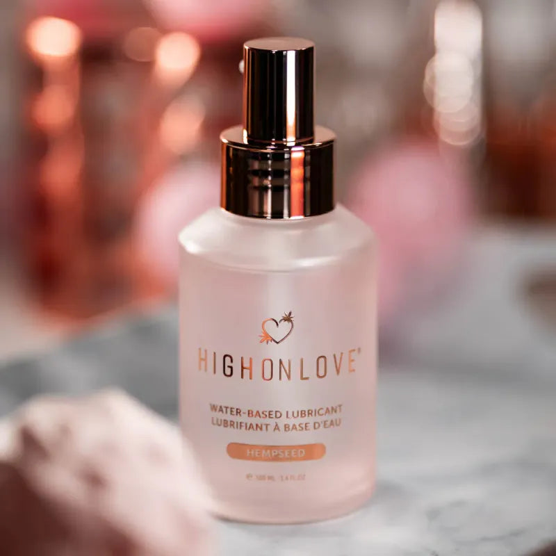 Lubrifiant intime à base d’eau - HighOnLove 100ml | Au Chanvre HighOnLove Sensations plus