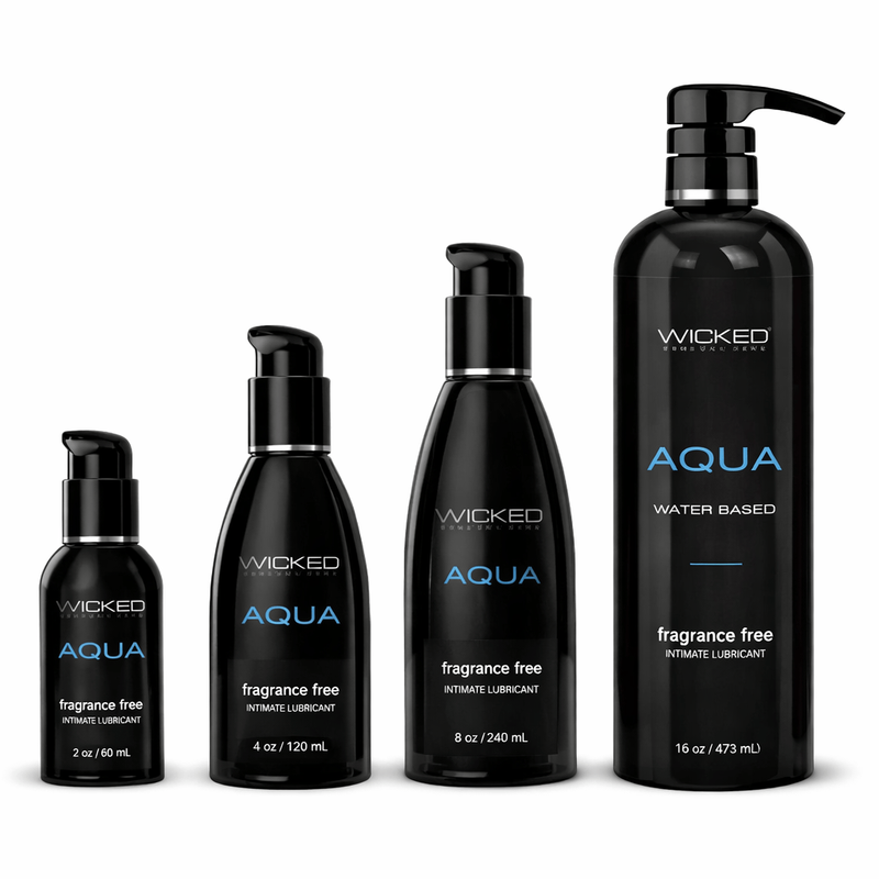 Lubrifiant intime à Base D'eau - Wicked Aqua Wicked Sensual Care Sensations plus