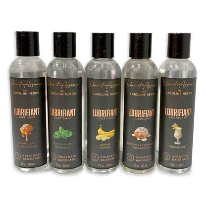 Lubrifiant Intime à Saveur - Caroline Libre et Assumée | 5 Saveurs & Fait au Québec Caroline Libre et Assumée Sensations plus
