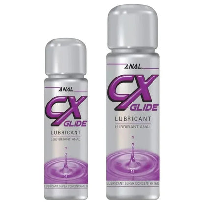 Lubrifiant Intime Anal - CX Glide Anal | Désensibilisant Doux & Confort CX Glide Sensations plus