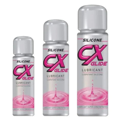 Lubrifiant Intime en Silicone - CX Glide Silicone | Extrême & Soyeux de Longue Durée CX Glide Sensations plus