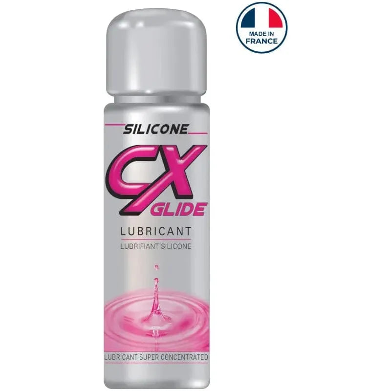 Lubrifiant Intime en Silicone - CX Glide Silicone | Extrême & Soyeux de Longue Durée CX Glide Sensations plus