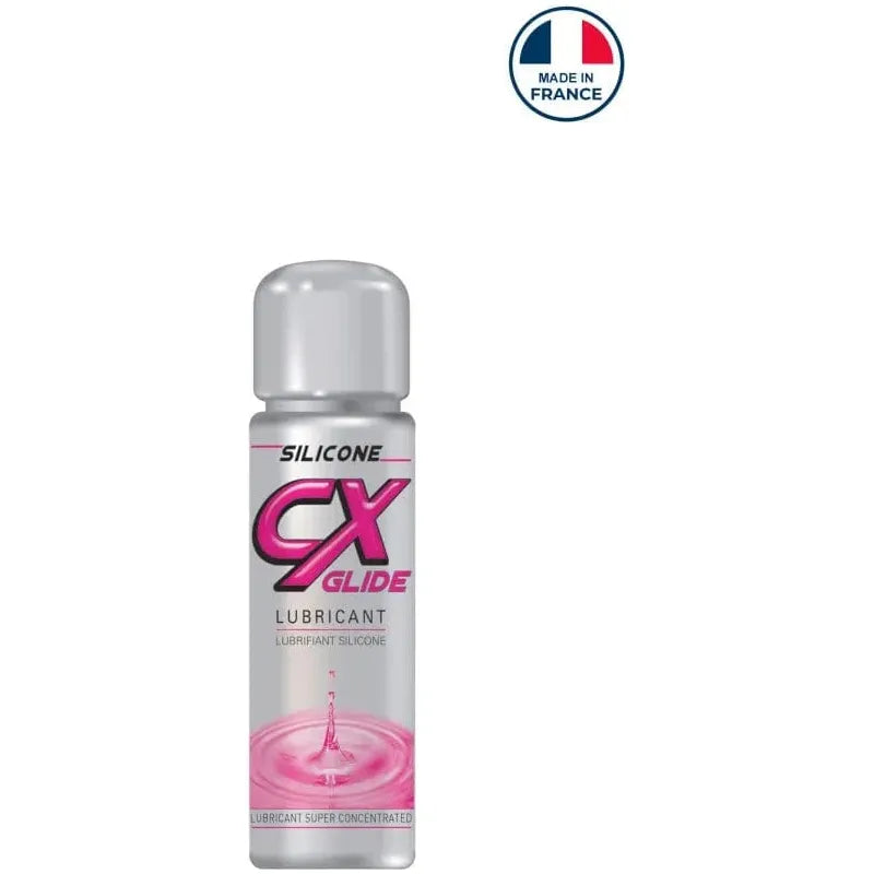 Lubrifiant Intime en Silicone - CX Glide Silicone | Extrême & Soyeux de Longue Durée CX Glide Sensations plus