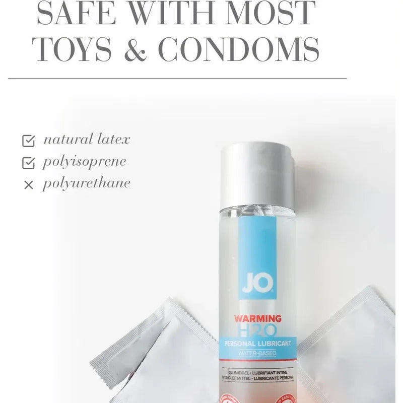 Lubrifiants intimes Chauffant - Système Jo - JO H2O Warming Systeme Jo Sensations plus