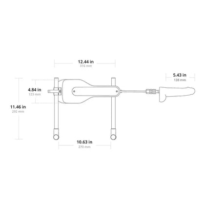Machine Sexuelle - Lovense Mini Sex Machine | 260 Va-et-Vient par Minute & App Connectée Lovense Sensations plus
