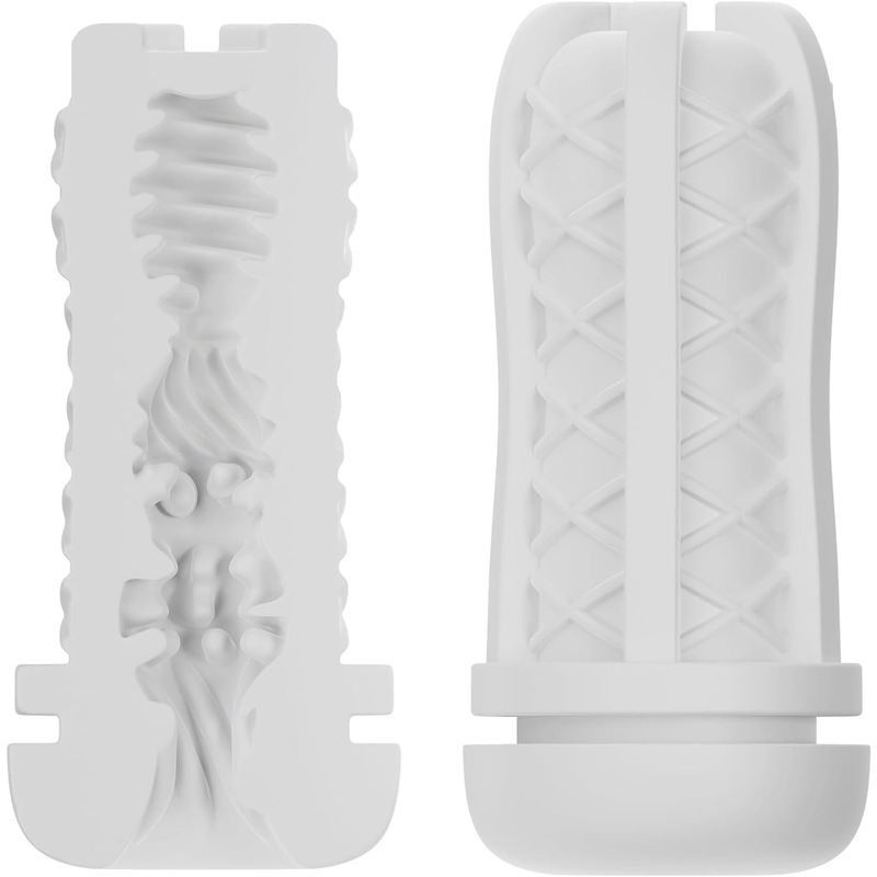 Manchon de Remplacement - Le Guerrier | TPE Cyberskin, Étanche & Textures Prismatiques Cyberskin Sensations plus